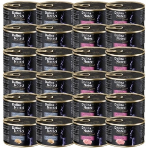 DOLINA NOTECI Premium Stérilisé pour chats Mix Saveurs 24x185g