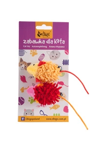 DINGO Jouet pour chat souris,,MOP » 2pcs.