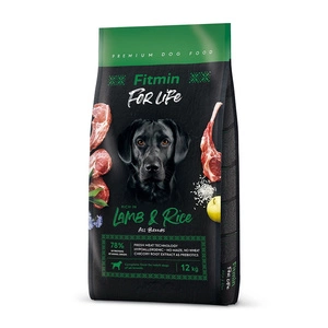 FITMIN dog For Life agneau et riz 12 kg
