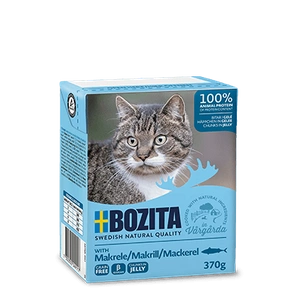 BOZITA Cat Maquereau en gelée  370g