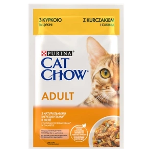Purina Cat Chow Adult Poulet & Zucchini 85g