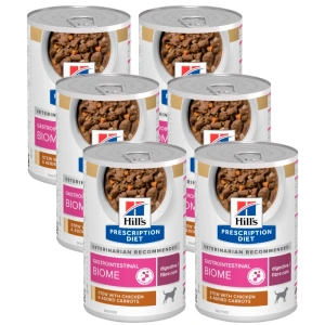 Hill's Prescription Diet Gastrointestinal Biome au poulet 6x354g