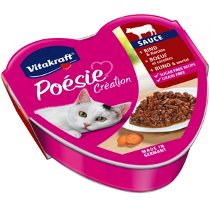 Vitakraft Poesie Croquettes pour chat Boeuf et Carottes 85g