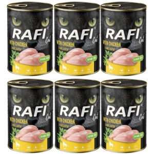 RAFI Cat Adulte avec du poulet 6x400g