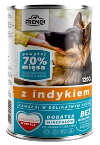 Morceaux de Frendi en sauce délicate à la dinde 1250g