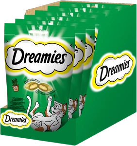 DREAMIES 180 g de friandises à l'herbe à chat x10