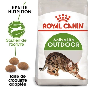 ROYAL CANIN Outdoor 4kg + GIMBORN Gim Cat Multi-vitamine Duo Pâte avec fromage 50g GRATUIT