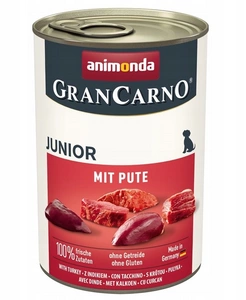 ANIMONDA GranCarno Junior saveur : Dinde 400g