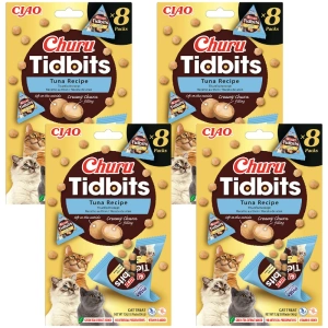 INABA Cat Churu Tidbits - thon 4x(8x12g)