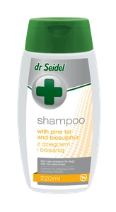 Laboratoire DermaPharm Shampooing Dr Seidel avec goudron et biosoufre 220ml