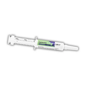 LAB-V CarboVet Chiots - aliment complémentaire utilisé pour stabiliser le système digestif et en cas d'intoxication pour chiots 10 ml