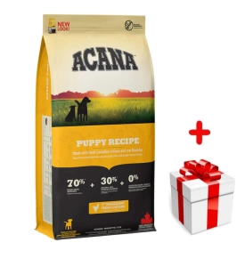 Acana Héritage Chiot Junior 17kg+Surprise gratuite