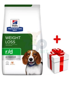 HILL'S PD Prescription Diet Canine r/d 10kg +Surprise