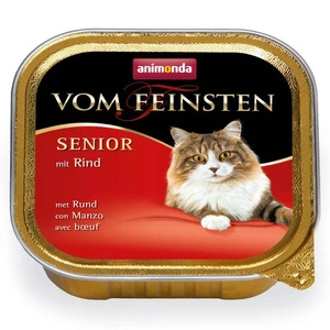 ANIMONDA Vom Feinsten Senior Chat bœuf 100g