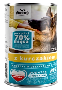 Morceaux de Frendi en sauce délicate au poulet 1250g