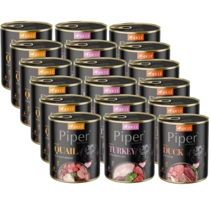 DOLINA NOTECI Piper pour chien Mix de saveurs 18x800g