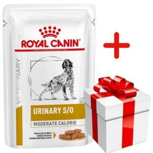 ROYAL CANIN Dog Urinary S/O Moderate Calorie 12x100g+Surprise