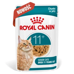 ROYAL CANIN Aliment humide pour chats âgés de plus de 11 ans, gelée 12 x85g