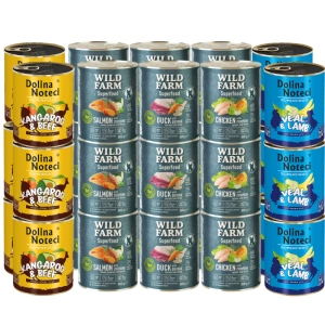 Dolina Noteci + WILD FARM Mélange de Superaliments aux Saveurs variées 30x800 g