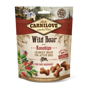 Carnilove Crunchy Snack, sanglier et fruits de rose sauvage 200 g