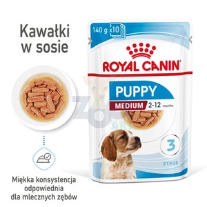 ROYAL CANIN Medium Puppy 10x140g