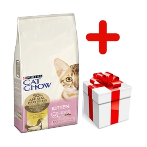 PURINA Cat Chow Kitten Chicken 15kg+Surprise