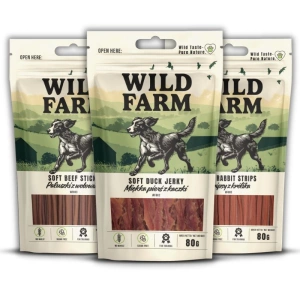 WILD FARM sVEUR POUR CHIEN 3X80G