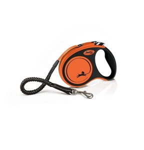 Flexi Laisse Xtreme S ruban 5m Jusqu'à 20kg Orange