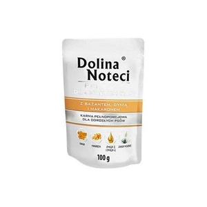 Dolina Noteci PREMIUM pour chiens de petites races au faisan, au potiron et aux pâtes 100g x12