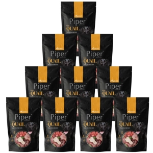 DOLINA NOTECI Piper pour chiens avec caille et canneberge 10x500g