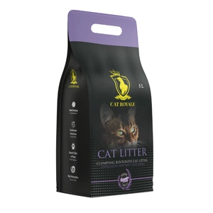 Cat Royale Litière bentonite lavande 5l