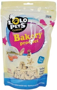 LOLO PETS Biscuits pour chiens - saumon 350g