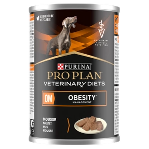 PRO PLAN Veterinary Diets OM Obesity Management nourriture humide pour chien mousse 400g