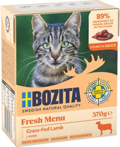 BOZITA Chat Agneau en sauce 370g