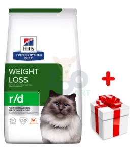 HILL'S PD Prescription Diet Feline r/d 3kg+Surprise