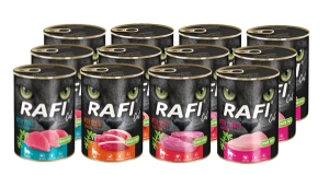 DOLINA NOTECI RAFI Cat Adult Mix saveurs 12x400g