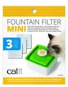 Catit Filtres pour mini abreuvoir avec fleur, (3 pièces)