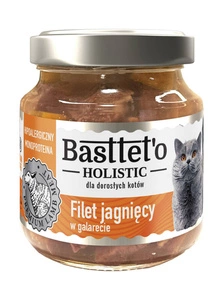Basttet'o Holistic filet d'agneau en galette pour chats 130g