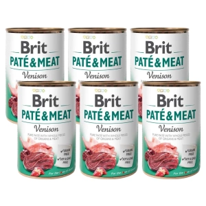Brit Pate & Meat Gibier 6x400g