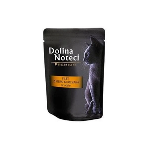 Dolina Noteci Premium pour chat Filet de poitrine de poulet en sauce 85g