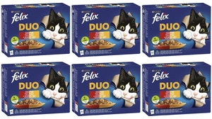 FELIX Duo Saveurs campagnardes en gelée ; 72x85g