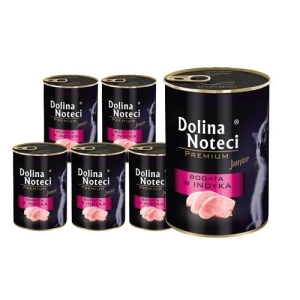 Dolina Noteci Premium Junior pour chats riche en dinde 12x400g