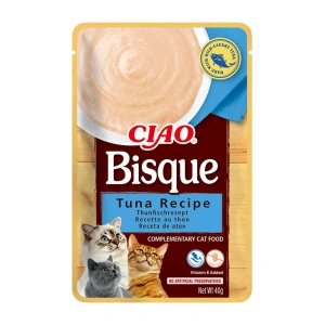 INABA  Bisque Cat Ciao - aliment complémentaire pour chats au thon 12X40g