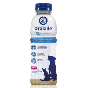 Livisto ORALADE GI SUPPORT 6 x 500 ML électrolytes avec prébiotiques pour chiens et chats