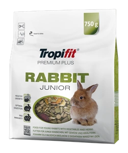 TROPIFIT Premium Plus RABBIT JUNIOR 750g - pour lapin