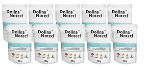 Dolina Noteci PREMIUM pour chiens de petites races avec tomates de veau et pâtes 10x100g