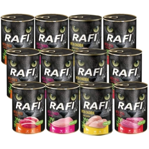 RAFI Cat Adult Mélange de saveurs 12x400g