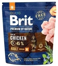 Brit Premium By Nature Adulte M avec du poulet 1kg