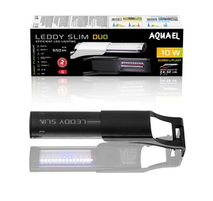 AQUAEL Leddy SlimDuo 10W Sunny Plant&Night noir