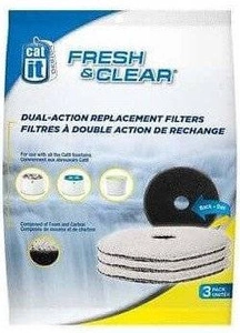 Catit Filtres à double action de rechange (3 pièces)